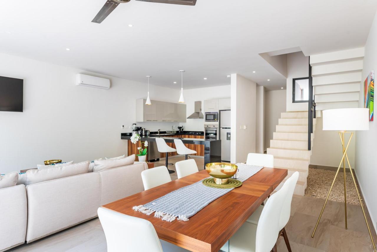 Entire House- 3Br With Private Roof Top Deck بلايا ديل كارمن المظهر الخارجي الصورة